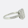 0.74 Carat Rectangular Diamond Ring
