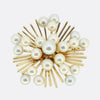 Mikimoto Pearl Starburst Brooch