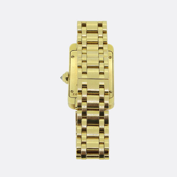 Cartier Tank Américaine Diamond Quartz Wristwatch Ref 2482