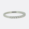 0.42 Carat Diamond Half Eternity Ring