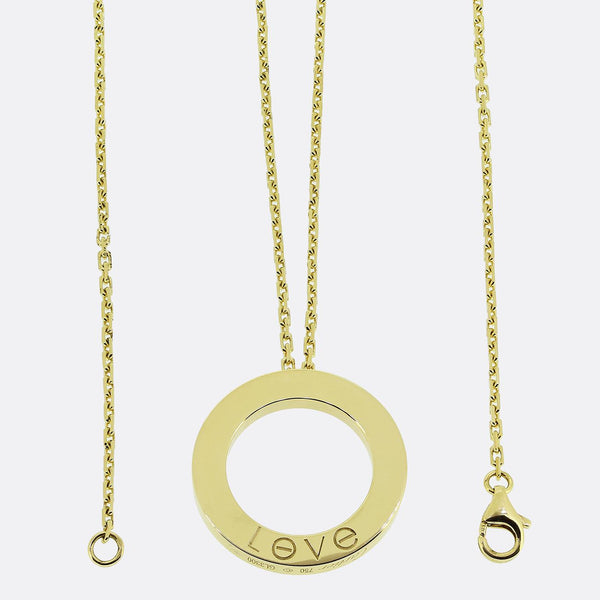 Cartier LOVE Pendant Necklace