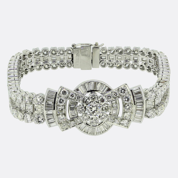 Cartier 12.00 Carat Diamond Bracelet