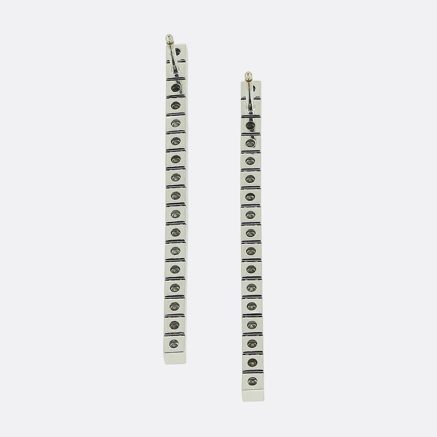 Cartier Laniéres Diamond Drop Earrings