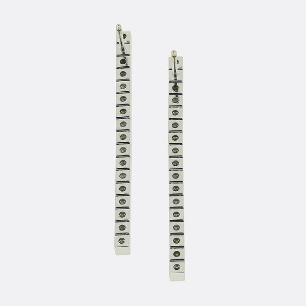 Cartier Laniéres Diamond Drop Earrings