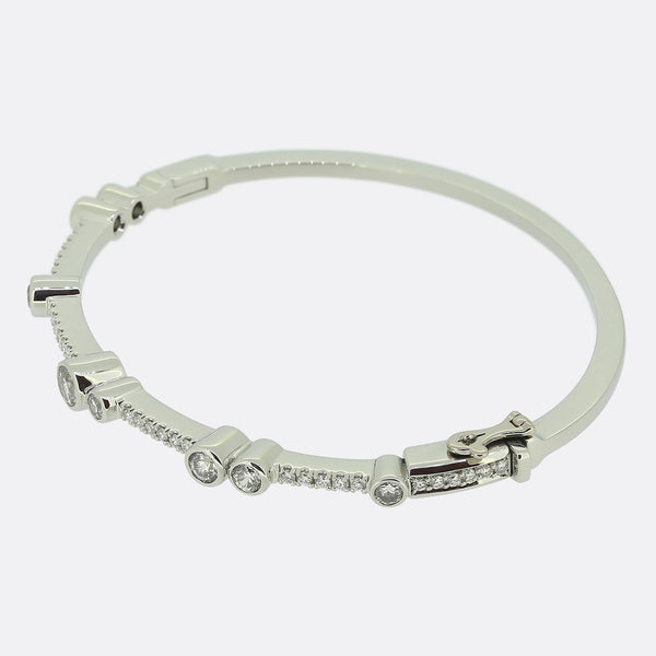 Boodles Diamond Waterfall Bangle