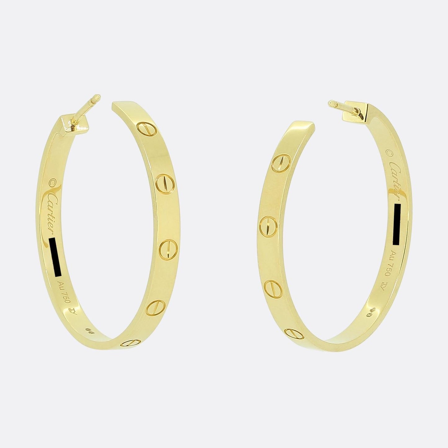 Cartier Large Model LOVE Earrings