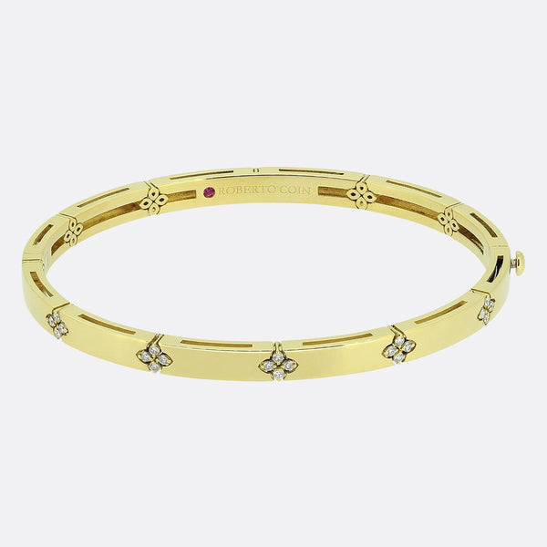 Roberto Coin Love In Verona 0.18 Carat Diamond Bangle