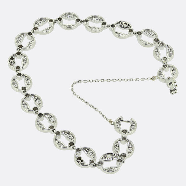 Edwardian 2.00 Carat Diamond Bracelet