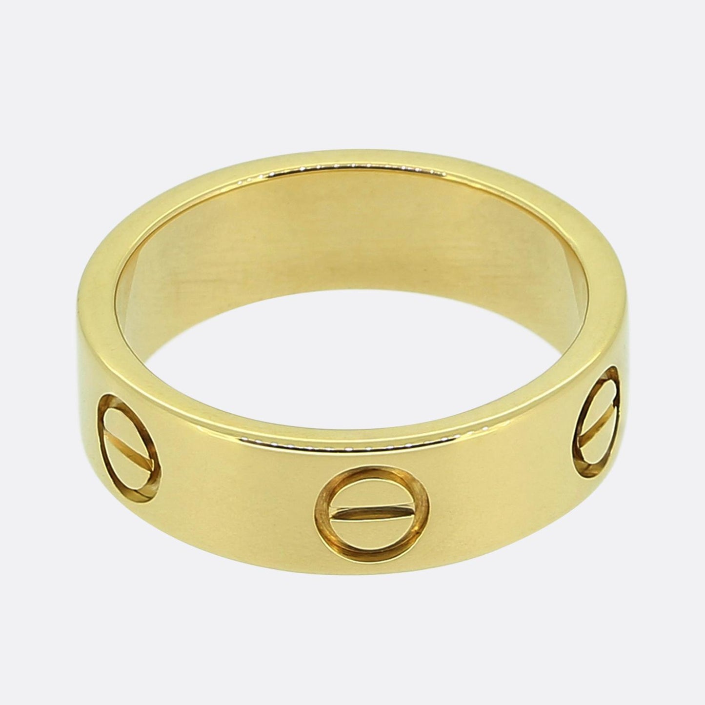 Cartier Classic Model LOVE Ring Size K 1/2 (51)