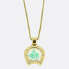 Chopard Diamond Horseshoe Pendant Necklace