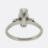 Art Deco 1.25 Carat Marquise Diamond Three-Stone Ring