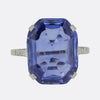 10.53 Carat Ceylon Sapphire and Diamond Cocktail Ring