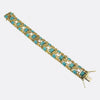 Vintage Enamelled Gold Bracelet