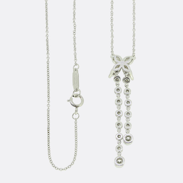 Tiffany & Co. Victoria Double-Drop Diamond Necklace