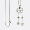 Art Deco Diamond Négligée Necklace