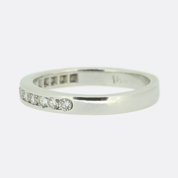0.15 Carat Diamond Half Eternity Ring
