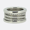 Bvlgari B.Zero1 Three Band Diamond Ring Size I (48)