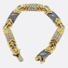 Bvlgari Trika Hematite and Diamond Bracelet