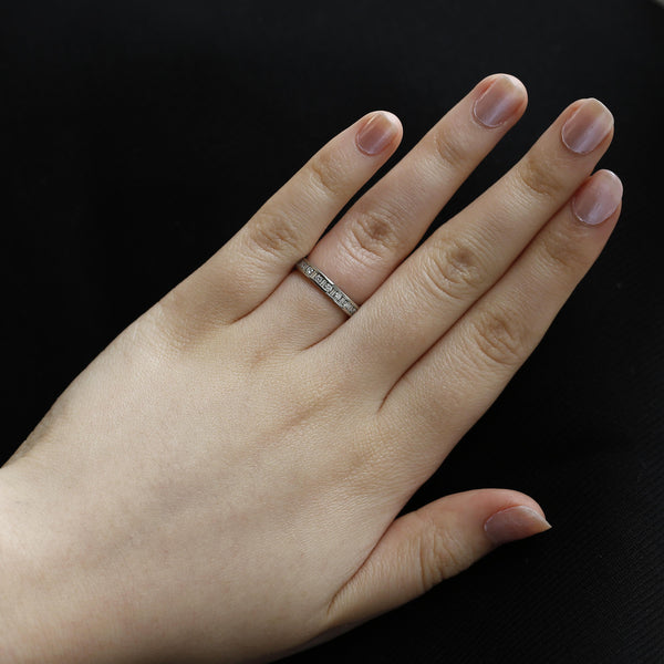 0.34 Carat Diamond Half-Eternity Band Ring
