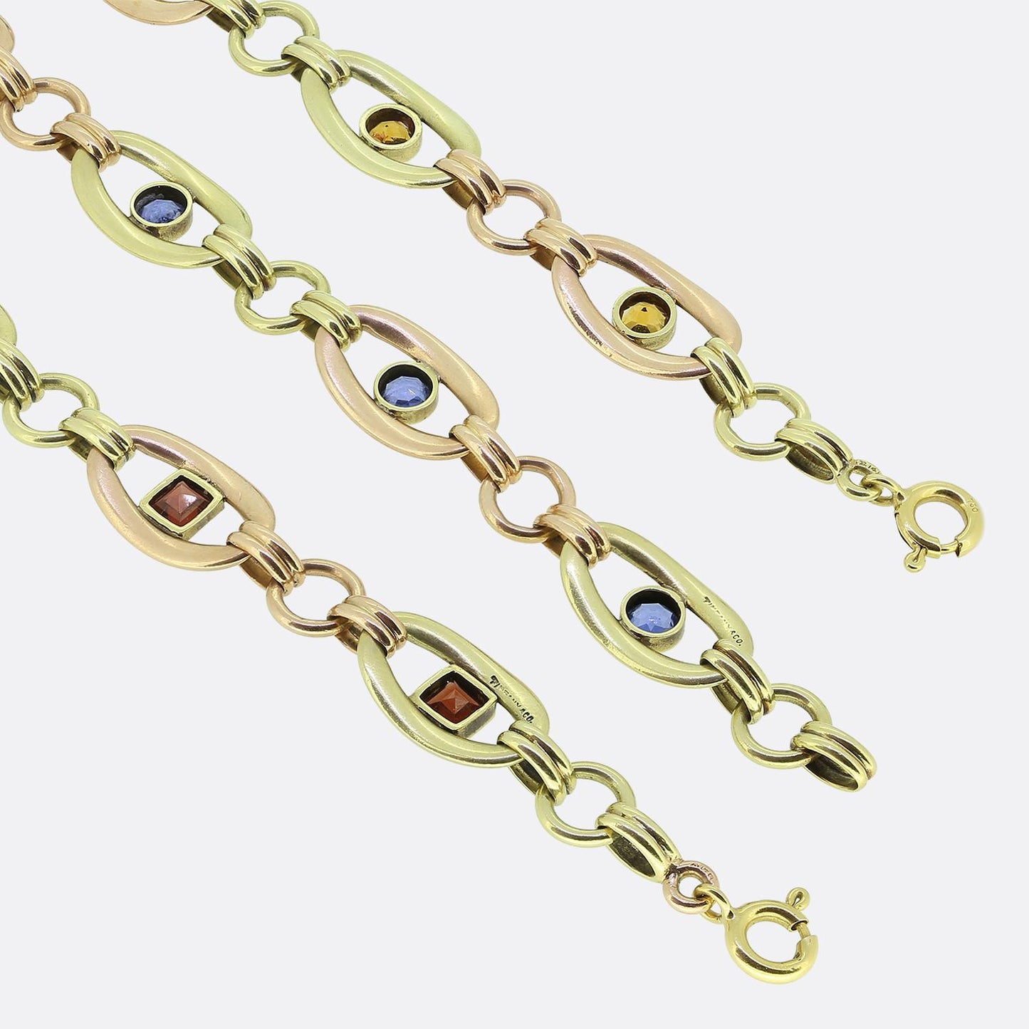 Tiffany & Co. Art Deco Bracelet Set