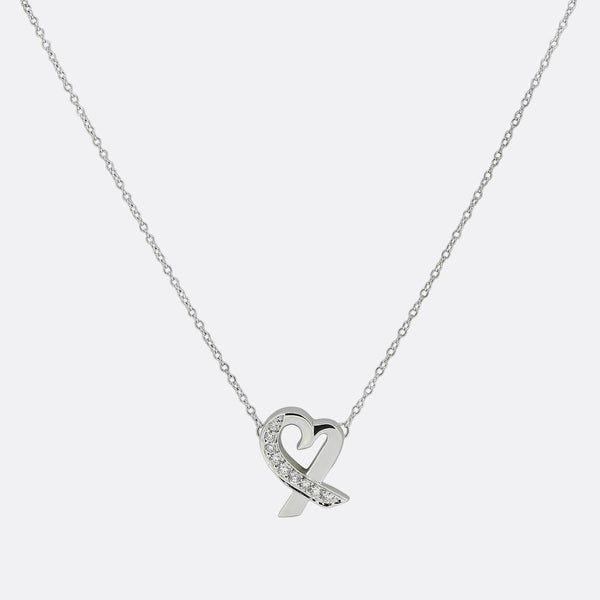 Tiffany & Co. Paloma Picasso Loving Heart Necklace