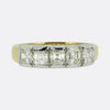 TVJ 1.00 Carat Asscher Cut Diamond Five-Stone Ring