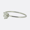 0.40 Carat Shield Cut Diamond Solitaire Ring