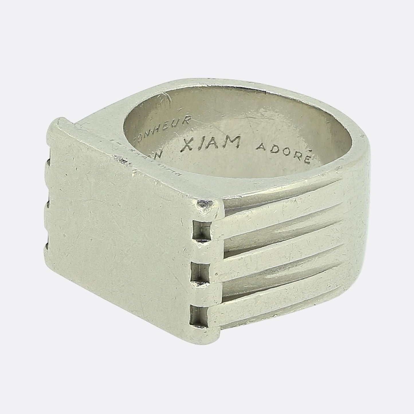 Jean Fouquet Art Deco Heavy Ring