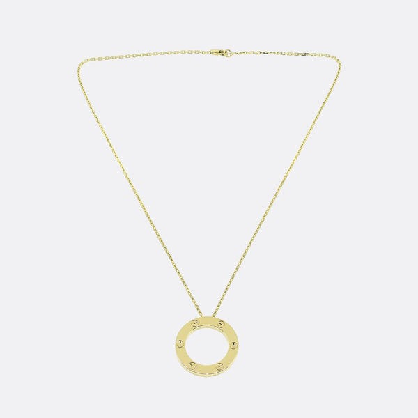 Cartier LOVE Pendant Necklace