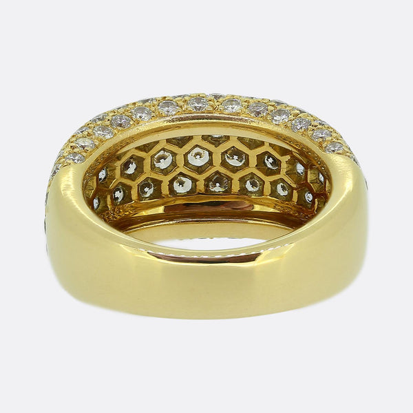 Cartier 2.20 Carat Pave Diamond Ring