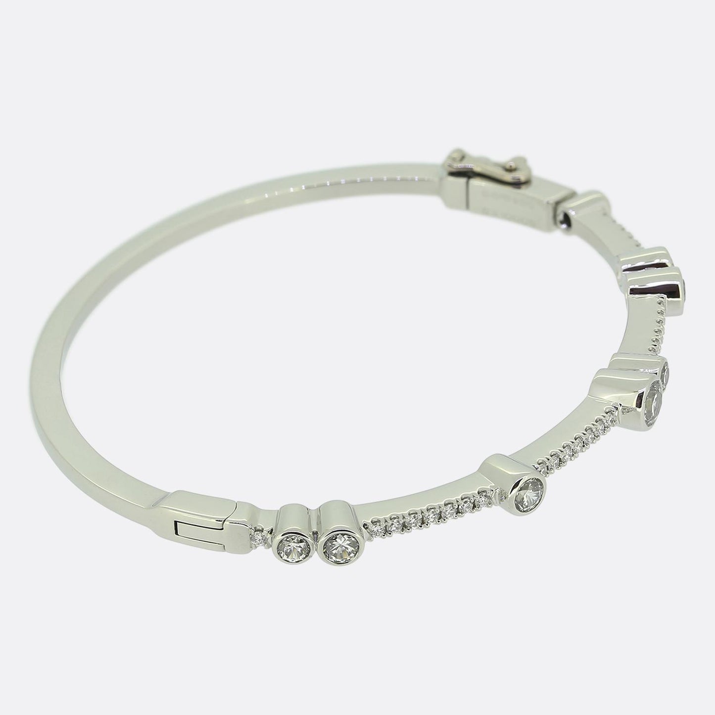 Boodles Diamond Waterfall Bangle