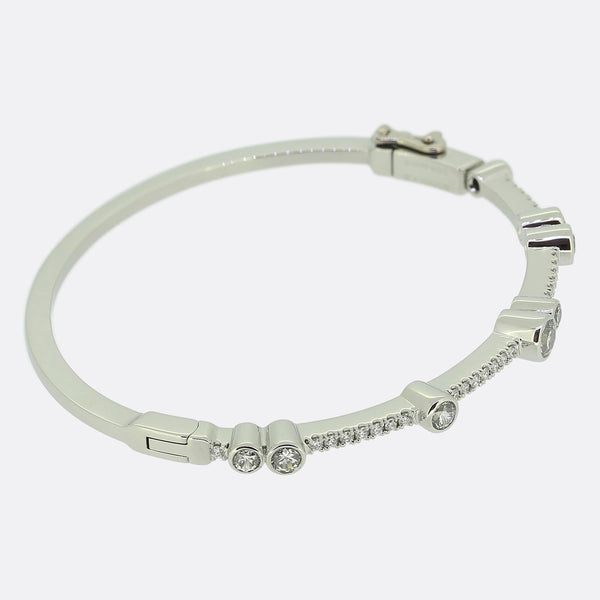 Boodles Diamond Waterfall Bangle