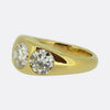 3.46 Carat Old Cut Diamond Three-Stone Ring