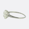 Art Deco 2.20 Carat Asscher Cut Diamond Engagement Eing