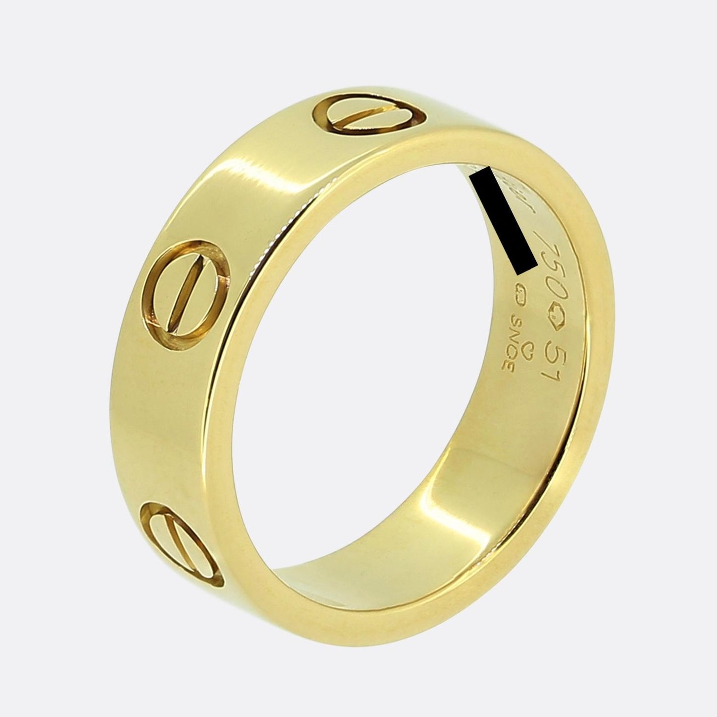 Cartier Classic Model LOVE Ring Size K 1/2 (51)