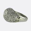 Art Deco 2.00 Carat Diamond Bombe Ring