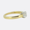 Asprey 0.87 Carat Cushion Cut Diamond Solitaire Engagement Ring