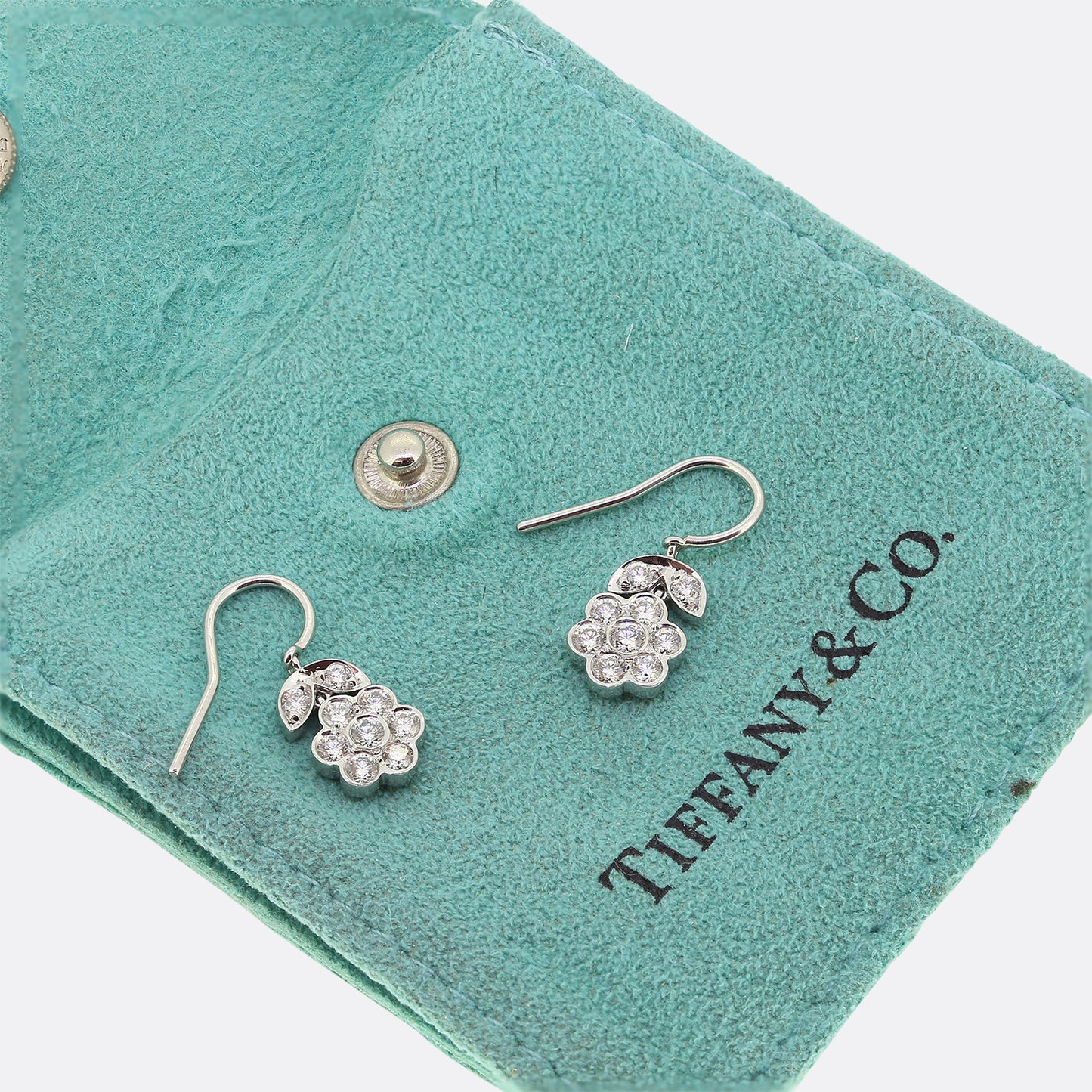 Tiffany & Co. Diamond Drop Earrings