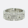 Cartier Diamond Tank Francaise Ring Size R (59)