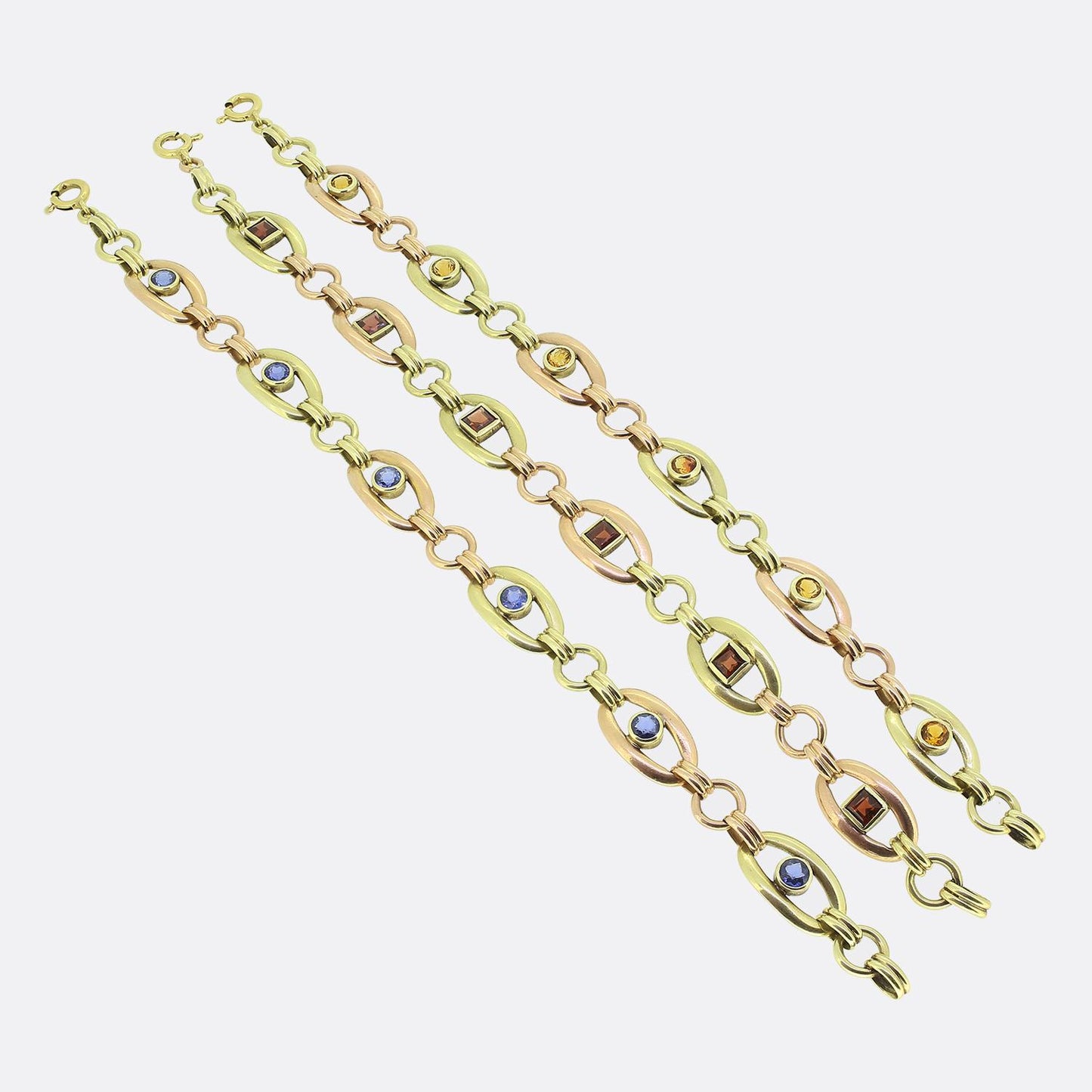 Tiffany & Co. Art Deco Bracelet Set