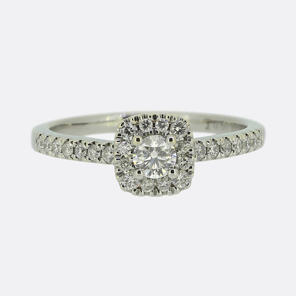 0.20 Carat Diamond Engagement Ring