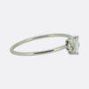 0.40 Carat Shield Cut Diamond Solitaire Ring