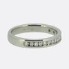 0.34 Carat Diamond Half-Eternity Band Ring