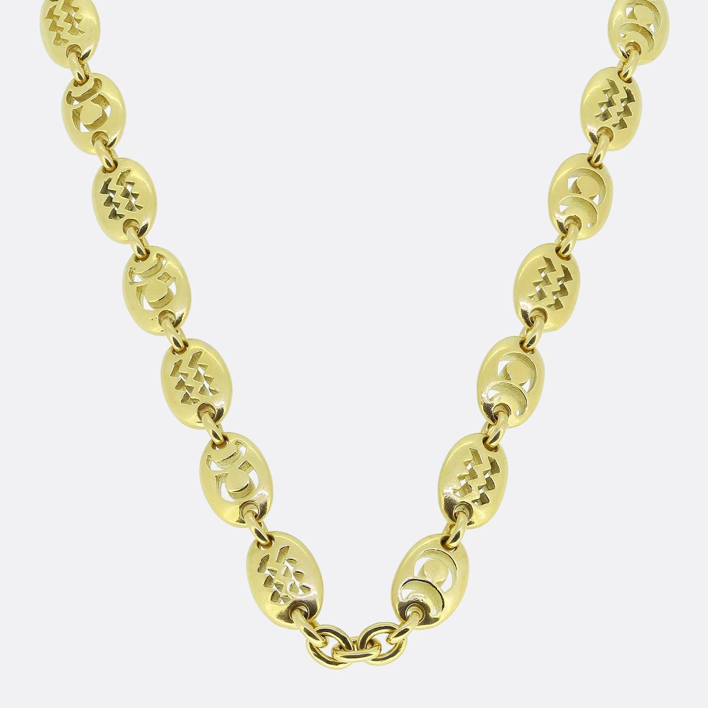 Van Cleef & Arpels Zodiac Bracelet Necklace Set