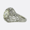 Antique 3.00 Carat Old Cut Diamond Bombe Ring