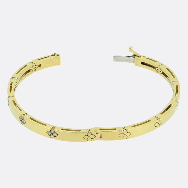 Roberto Coin Love In Verona 0.18 Carat Diamond Bangle