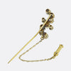 Antique Pearl and Diamond Stick Pin
