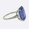 10.53 Carat Ceylon Sapphire and Diamond Cocktail Ring