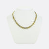 Pomellato Two Tone Curb Chain Necklace and Bracelet Set