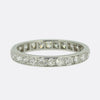 Antique Old Cut Diamond Full Eternity Ring Size P 1/2 (57)